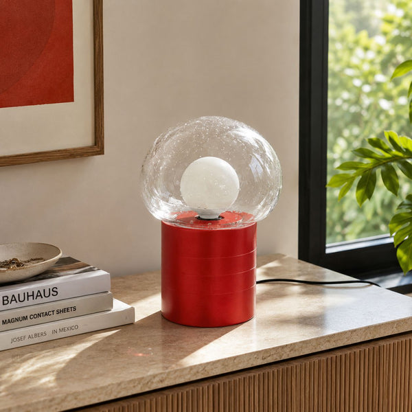 Lampe a poser PARIS bois cylindre