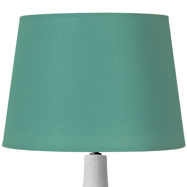 Lampe a poser MARSEILLE bois verre colonne