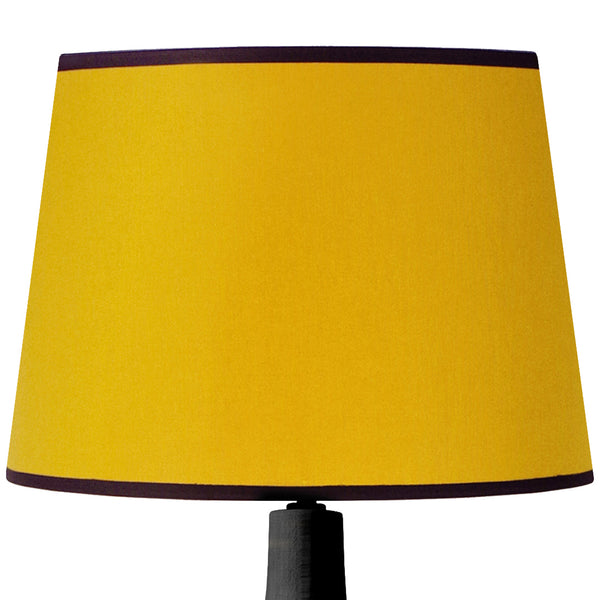 Lampe a poser MARSEILLE bois verre colonne