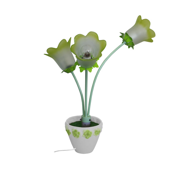 Lampe a poser FIORE ceramique verre bras