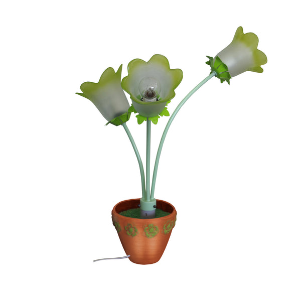 Lampe a poser FIORE ceramique verre bras