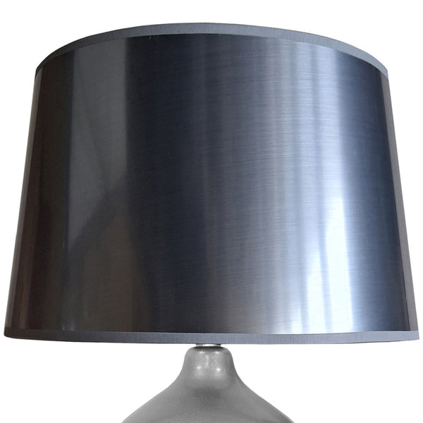 Lampe a poser FALKIRK bois verre colonne