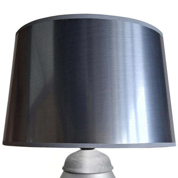Lampe a poser SKYE bois verre colonne