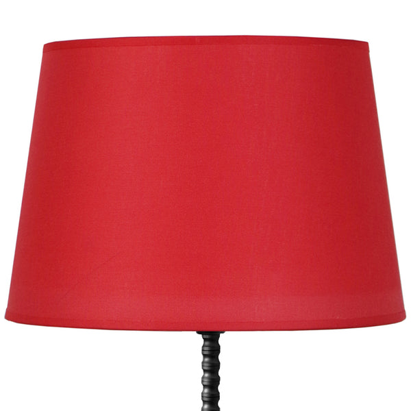 Lampe a poser DELF verre métal colonne