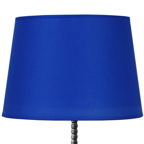 Lampe a poser DELF verre métal colonne