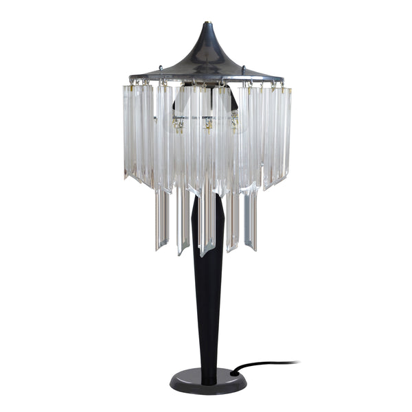 Lampe a poser LEIPZIG métal colonne