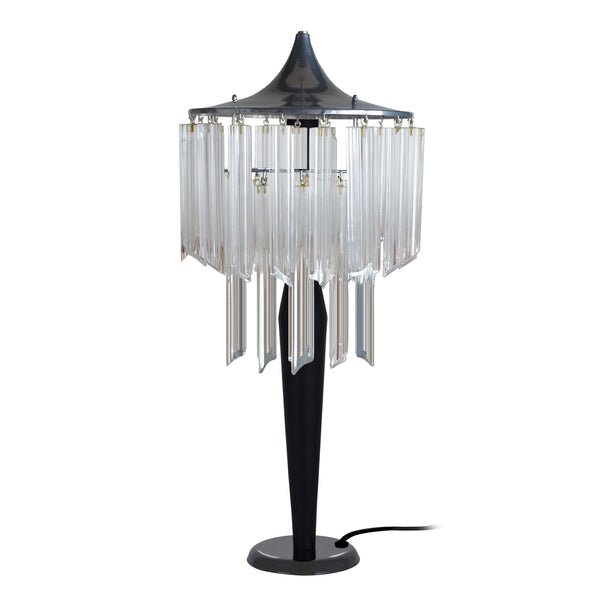 Lampe a poser LEIPZIG métal colonne