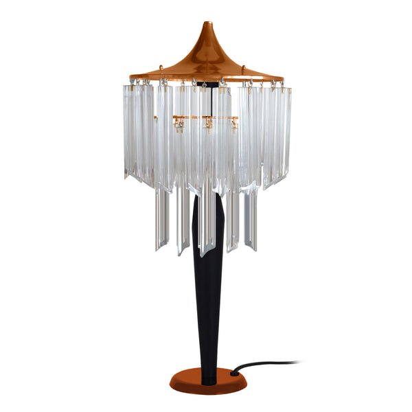 Lampe a poser LEIPZIG métal colonne