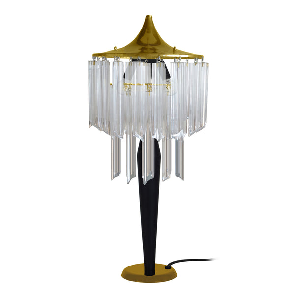 Lampe a poser LEIPZIG métal colonne