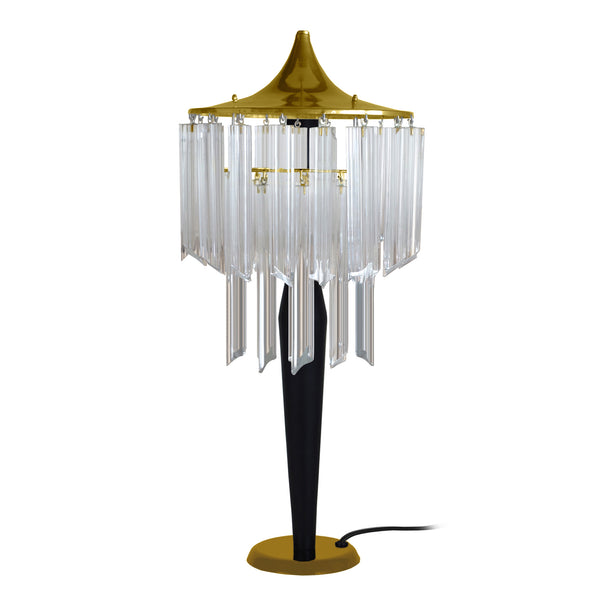 Lampe a poser LEIPZIG métal colonne