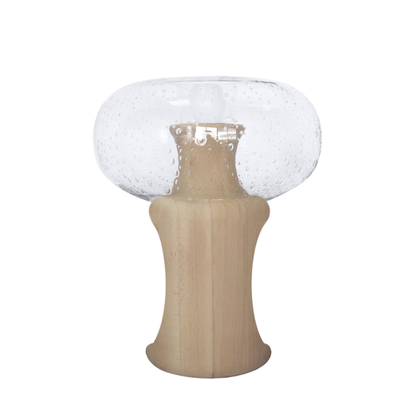Lampe a poser MONREAL ovale bois