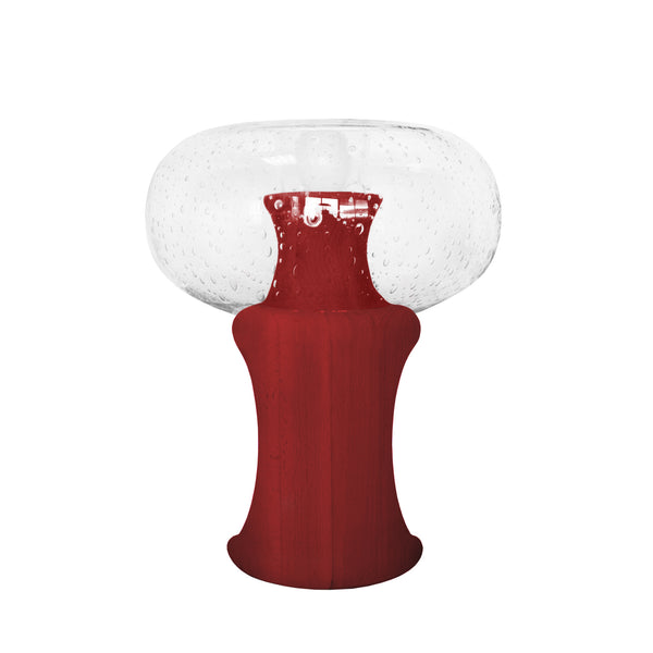 Lampe a poser MONREAL ovale bois