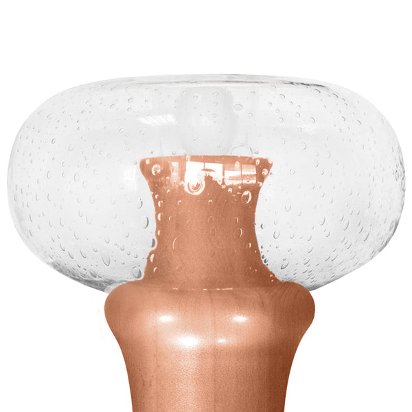 Lampe a poser MONREAL ovale bois