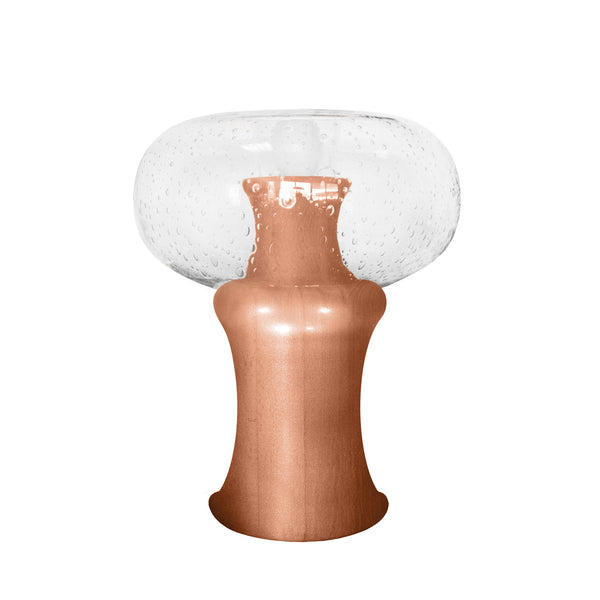 Lampe a poser MONREAL ovale bois