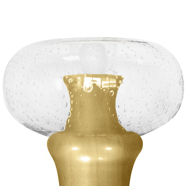 Lampe a poser MONREAL ovale bois