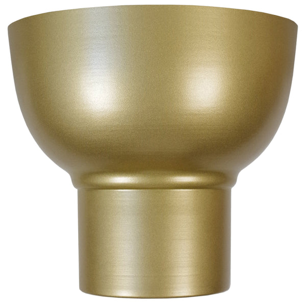 Abat-jour TOSEL CLOCHE,métal , H24xD24,5xP24,5  cm.