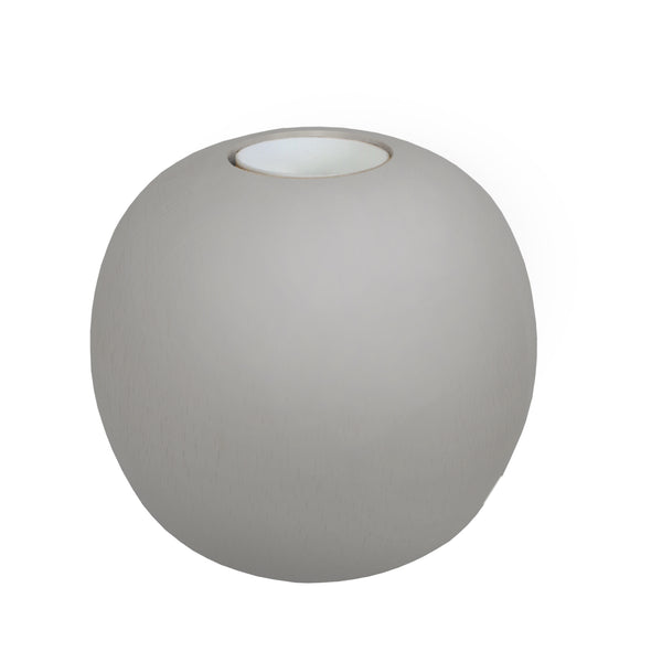 Lampe de chevet TOSEL BOULE,bois , H10xD11xP11  cm.