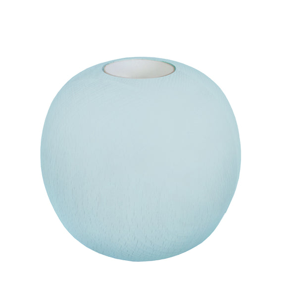 Lampe de chevet TOSEL BOULE,bois , H10xD11xP11  cm.