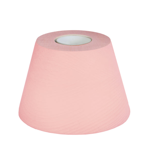Lampe de chevet TOSEL CONE,bois , H7,5xD11xP11  cm.