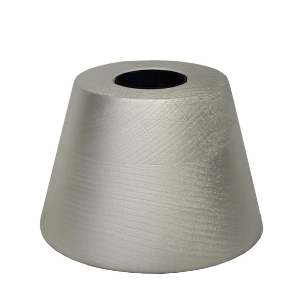 Lampe de chevet TOSEL CONE,bois , H7,5xD11xP11  cm.
