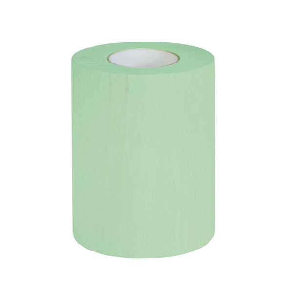 Lampe de chevet TOSEL CYLINDRE,bois , H10,5xD8xP8  cm.