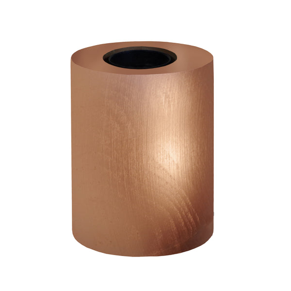 Lampe de chevet TOSEL CYLINDRE,bois , H10,5xD8xP8  cm.