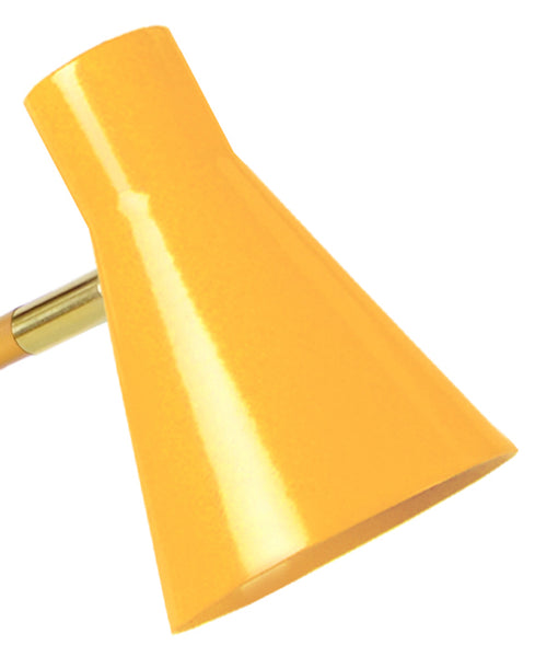Lampe de bureau TOSEL FUNNEL,métal , H40xD20xP30  cm.