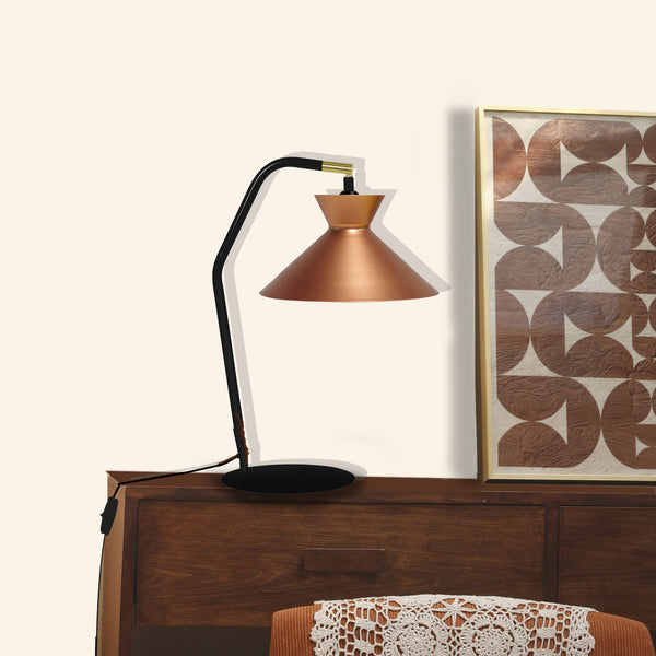 Lampada da scrivania LEEDS articolata metallo