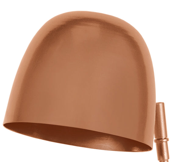 Lampe de bureau TOSEL QUOKKA,métal , H40xD14xP14  cm.
