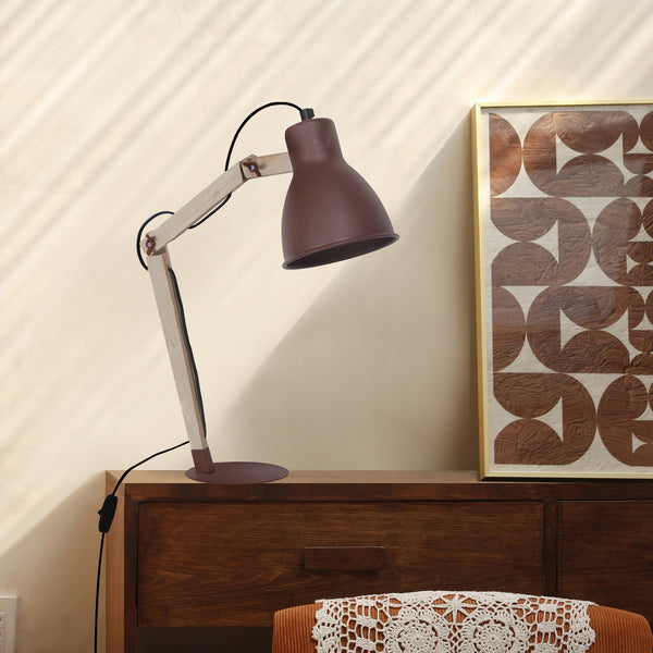 <tc>Candeeiro de mesa KNUD 28cm - 1 Luz </tc>