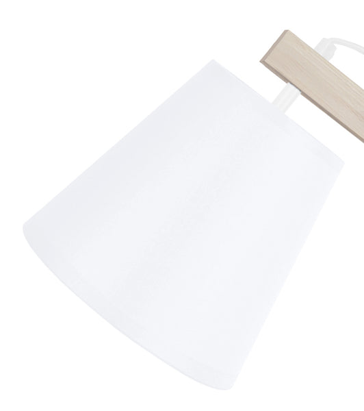 Lampe de bureau TOSEL LOFOTEN,bois , H70xD28xP28  cm.