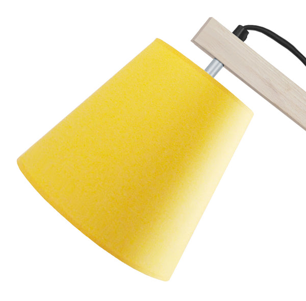 Lampe de bureau TOSEL LOFOTEN,bois , H70xD28xP28  cm.