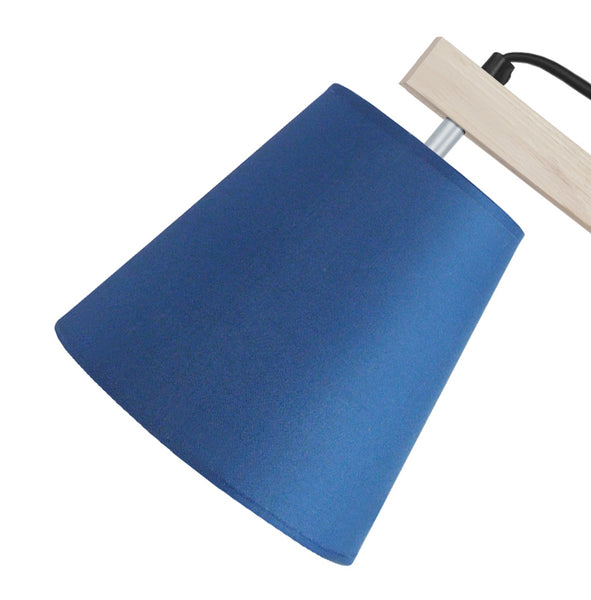 Lampe de bureau TOSEL LOFOTEN,bois , H70xD28xP28  cm.