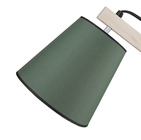 Lampe de bureau TOSEL LOFOTEN,bois , H70xD28xP28  cm.