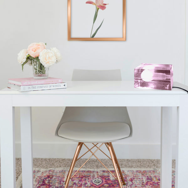 Lampe bureau BILLUND verre
