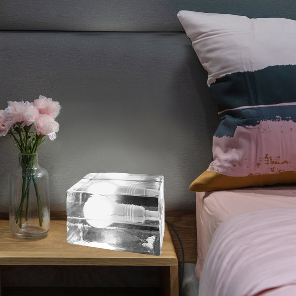 Lampe bureau BILLUND verre
