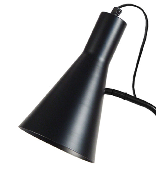 Lampadaire liseuse TOSEL FUNNEL,métal, H150xD40xP40  cm.