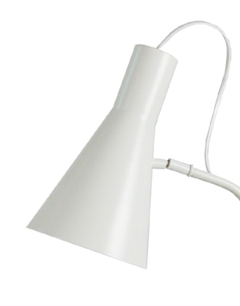 Lampadaire liseuse TOSEL FUNNEL,métal, H150xD40xP40  cm.
