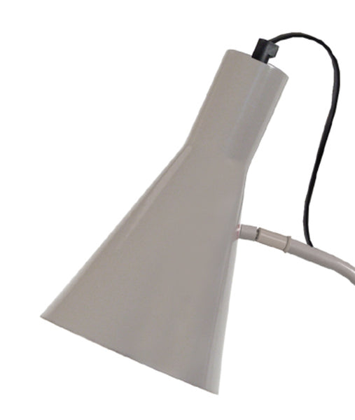 Lampadaire liseuse TOSEL FUNNEL,métal, H150xD40xP40  cm.
