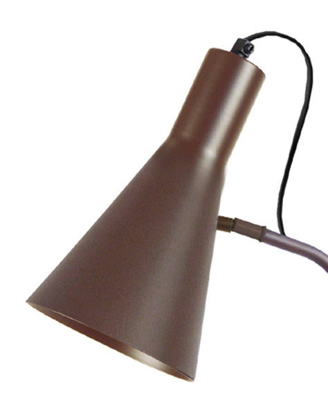 Lampadaire liseuse TOSEL FUNNEL,métal, H150xD40xP40  cm.