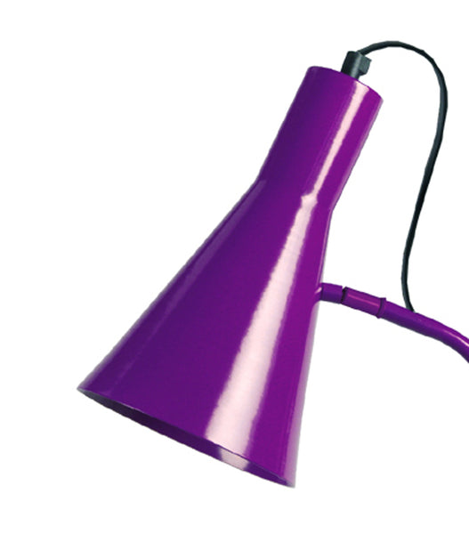 Lampadaire liseuse TOSEL FUNNEL,métal, H150xD40xP40  cm.