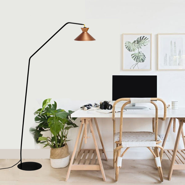 <tc>Candeeiro Pé Alto LEEDS  88cm - 1 Luz</tc>