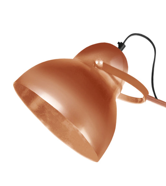 Lampadaire liseuse TOSEL QUETZAL,métal, H150xD25xP25  cm.