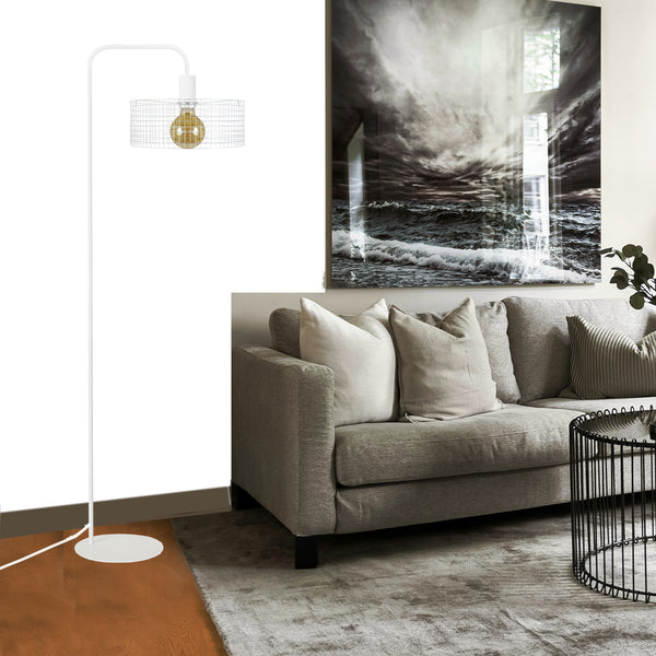 <tc>Candeeiro Pé Alto NOIRON  42cm - 1 Luz  </tc>