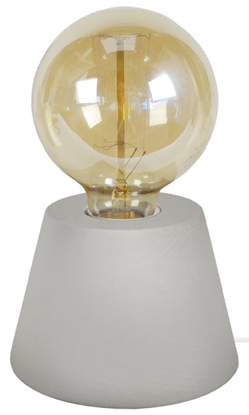 <tc>Candeeiro de Mesa BOIS CONE LT2- 9,5cm - 1 Luz </tc>