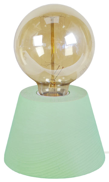 <tc>Candeeiro de Mesa BOIS CONE LT2- 9,5cm - 1 Luz </tc>