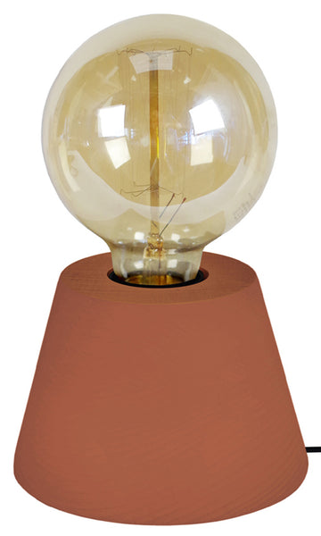 <tc>Candeeiro de Mesa BOIS CONE LT2- 9,5cm - 1 Luz </tc>