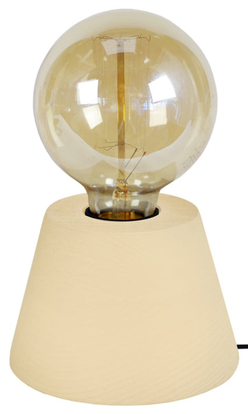<tc>Candeeiro de Mesa BOIS CONE LT2- 9,5cm - 1 Luz </tc>