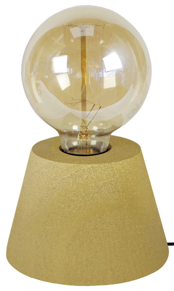 <tc>Candeeiro de Mesa BOIS CONE LT2- 9,5cm - 1 Luz </tc>