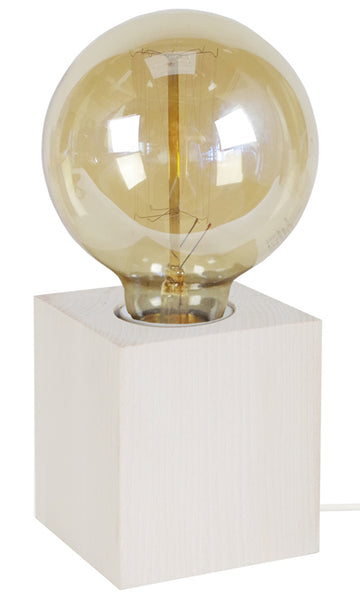 <tc>Candeeiro de Mesa BOIS CUBE LT2- 9,5cm - 1 Luz </tc>